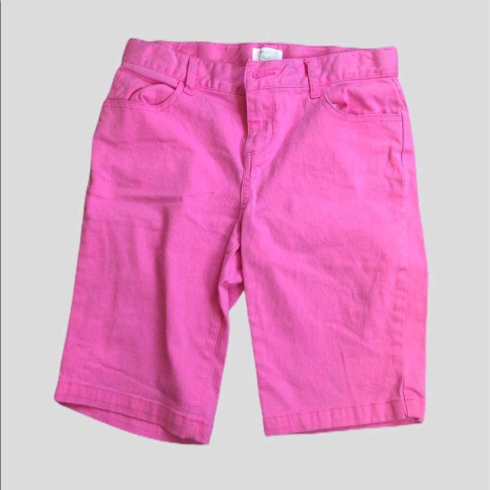 Girls pink shorts